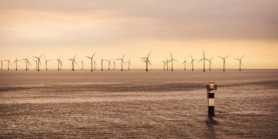 pinwheel windmolens op zee 